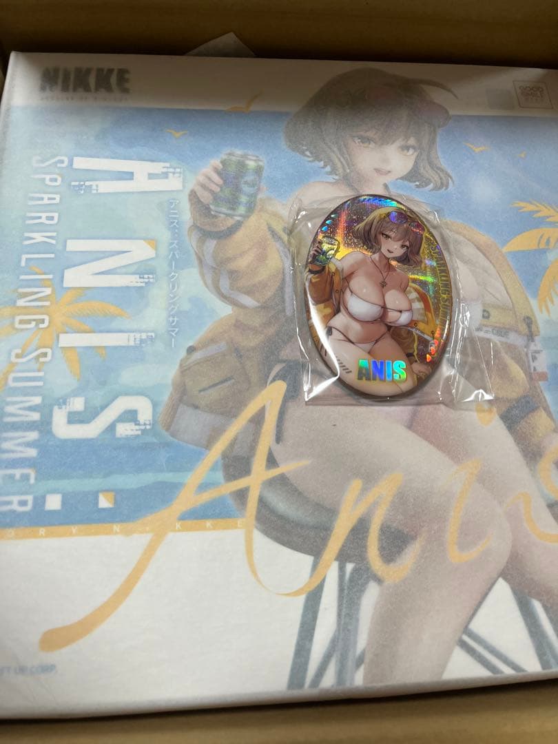 アニス　スパークリングサマー 1/7 フィギュア グッスマ特典缶バッジ付き