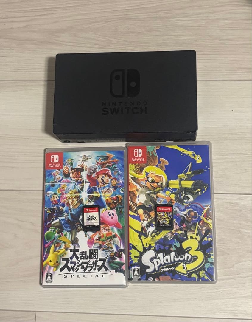 Nintendo Switch ＋プロコン＋スプラ、スマブラ