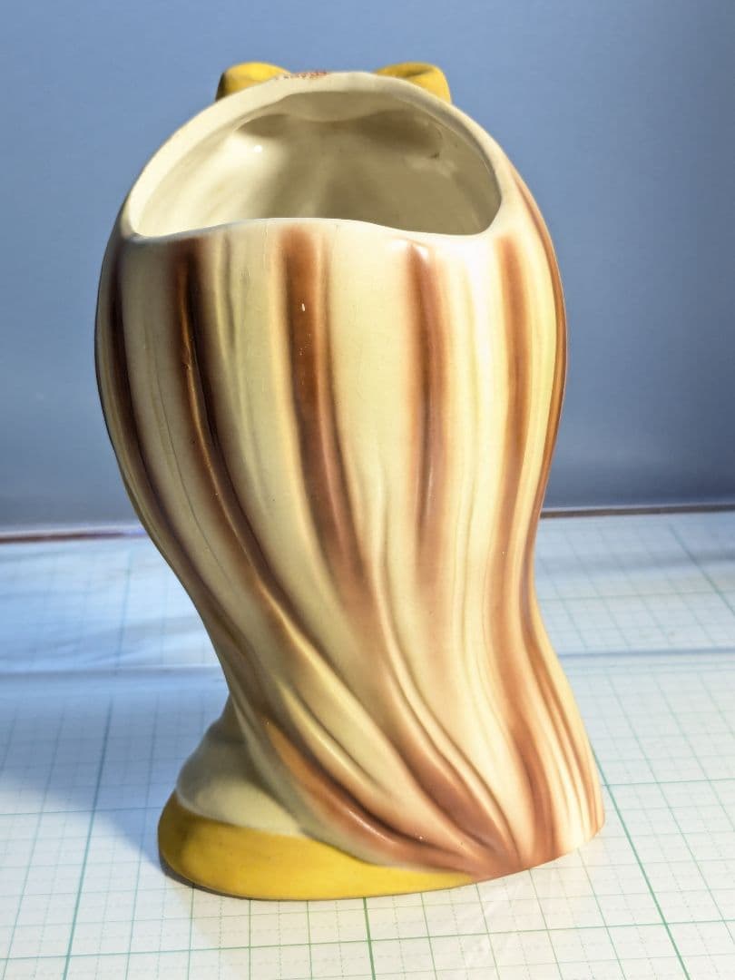 1950年　貴重品　アメリカ　アンティーク　花瓶　陶器　ヴィンテージ　レトロ