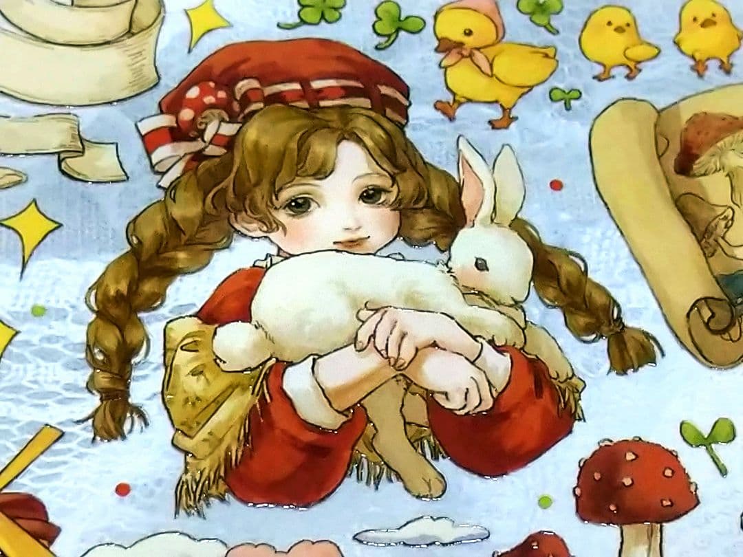 残２☆SALE✩再販✩J199＃朵拉的玩偶屋(晶透)切り売り海外人物マステ女の子