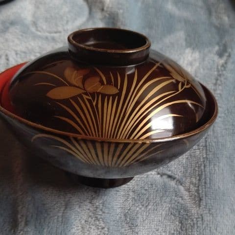 蒔絵 椀９客