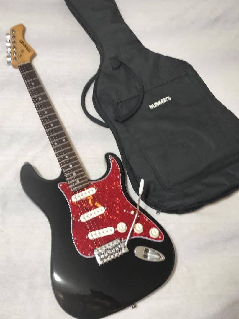Fernandes フェルナンデス ストラトキャスター 黒 LE-1Z ケース付