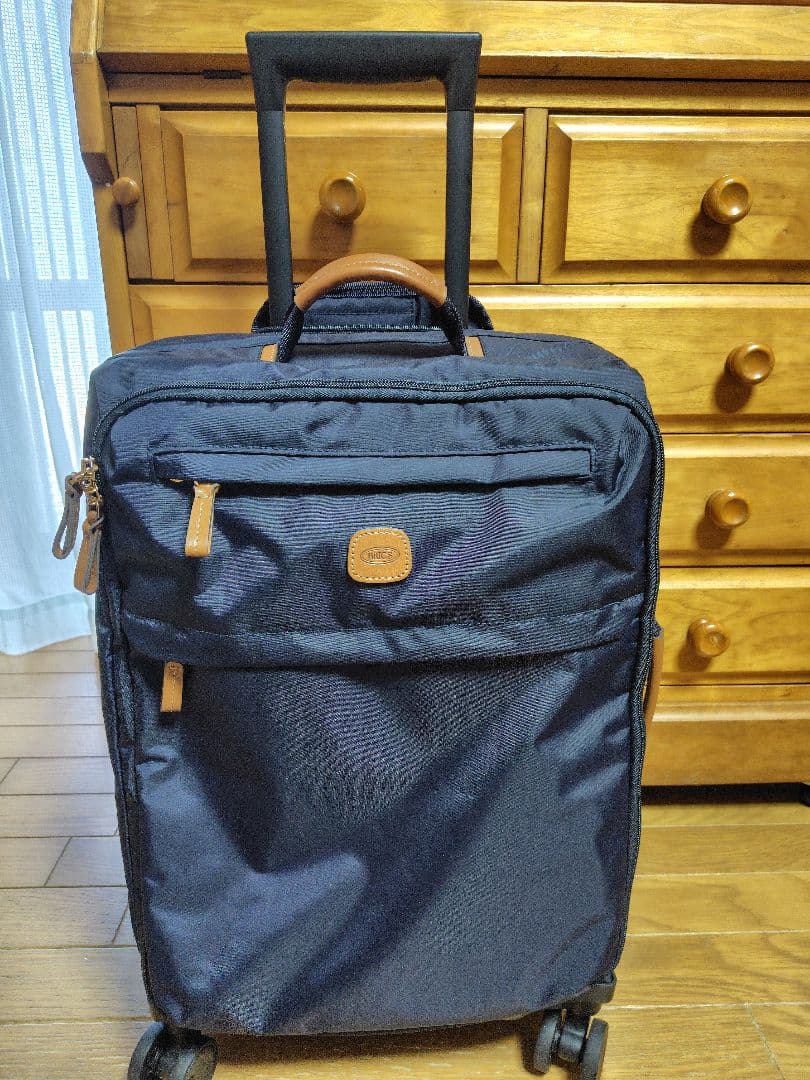 BRICS 　ネイビー ソフト キャリーカート スーツケース