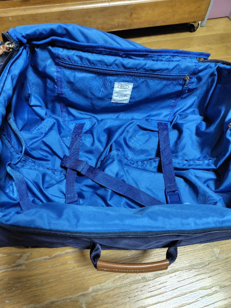 BRICS 　ネイビー ソフト キャリーカート スーツケース