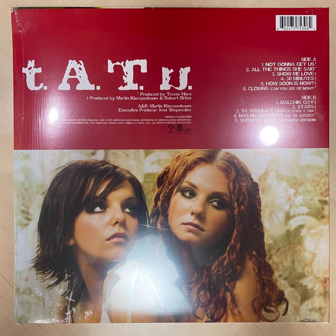 新品LP t.A.T.u. 200 KM/H IN THE WRONG LANE